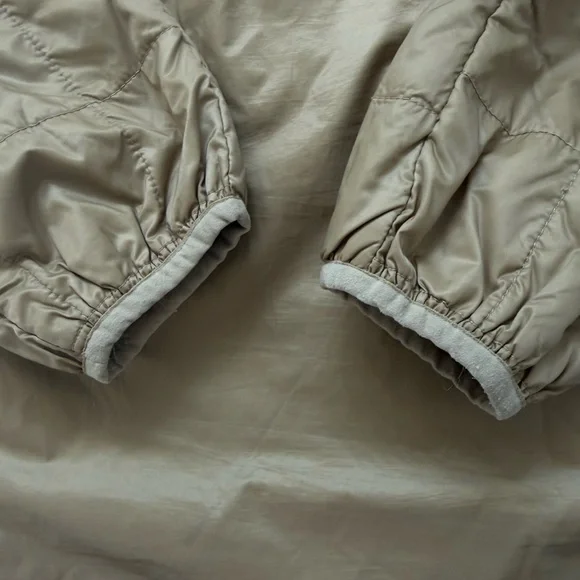 MAAP x The Arrivals Alt Road Jacket - Sand Gold, Hooded Packable Quilted, Side - Picture 11 of 15